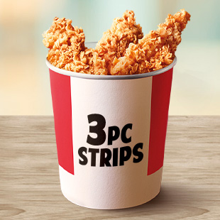 3 Pc Boneless Chicken Strips