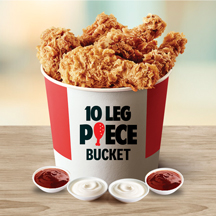 10 Pc Leg  Bucket