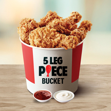 5 pc Leg  Bucket