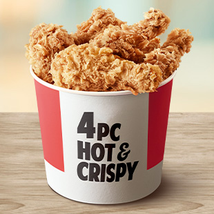 4 PC Hot & Crispy Chicken