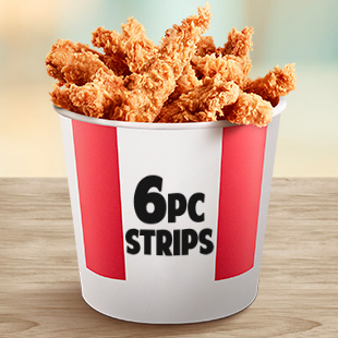 6 PC Boneless Strips